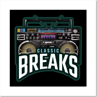 BREAKS  - Classic Boombox Posters and Art